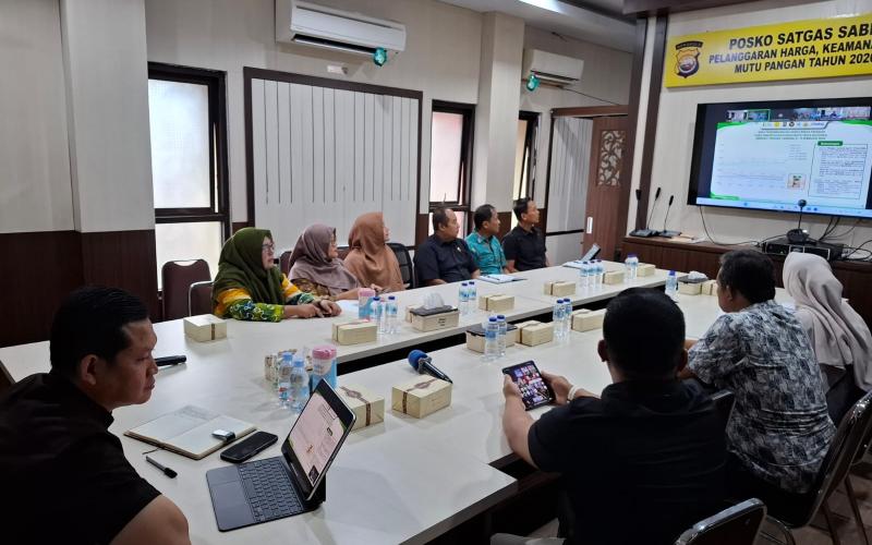 Maksimalkan Fungsi Pengawasan, Satgas Saber Ketahanan Pangan Polda Bengkulu Redam Gejolak Harga di Pasar