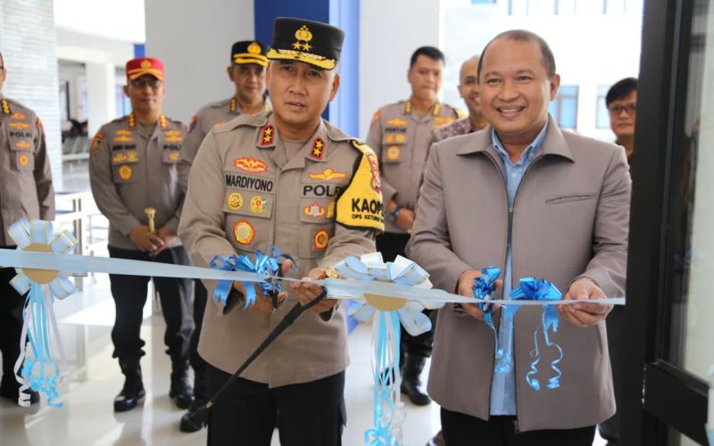 Kapolda Bengkulu Launching Posko Pusat Studi Kepolisian dan Penandatanganan PKS antara Polda Bengkulu dengan Universitas Bengkulu