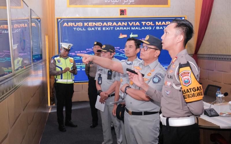 Jasa Raharja Pastikan Kesiapsiagaan Petugas di Jawa Timur lewat Peninjauan ke Pos Pelayanan Terpadu