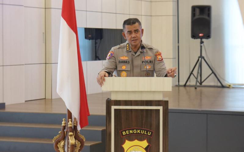 Inspektur Pengawasan Daerah (Irwasda) Polda Bengkulu Kombes Pol Ja’far Sidiq, S.I.K.,M.Han.