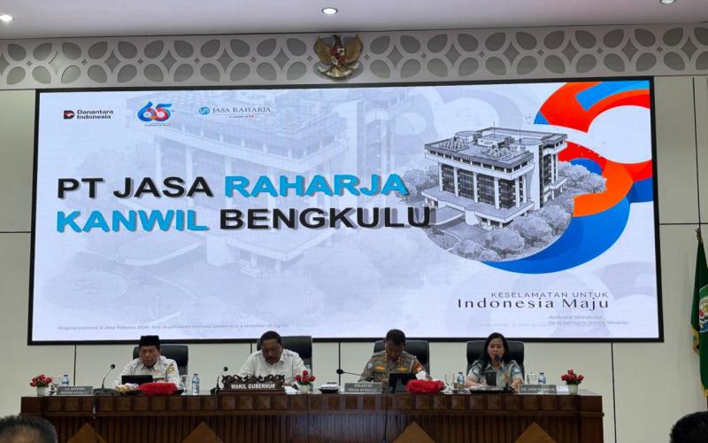 Jasa Raharja Bengkulu Hadiri Rakor Pendapatan dan Sosialisasi Program Pemutihan Pajak Kendaraan Bermotor Tahun 2026