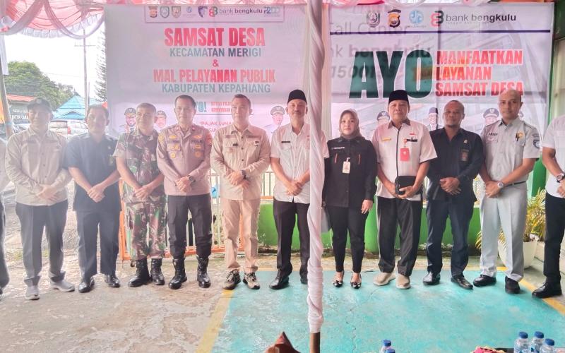 Jasa Raharja Bengkulu Hadiri Launching Samsat Desa di Kepahiang untuk Perluas Akses Pelayanan Pajak Kendaraan