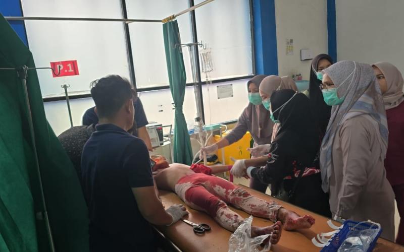 Polres Lebong Tangani Kasus Pembacokan Anak Di Bawah Umur, Pelaku Diduga ODGJ
