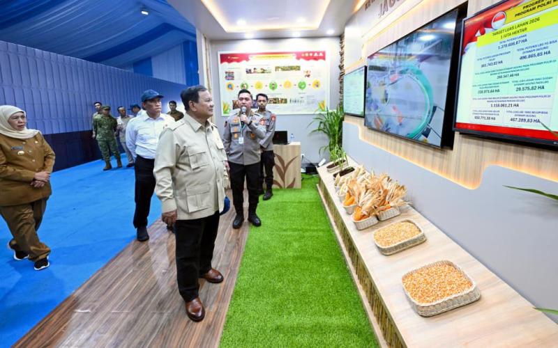 Panen Raya Jagung Bersama Presiden Prabowo, Petani Optimistis Swasembada Pangan Tercapai