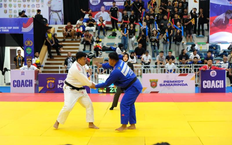 Kejuaraan Judo Kapolri Cup 2026 Resmi Bergulir di GOR Segiri Samarinda
