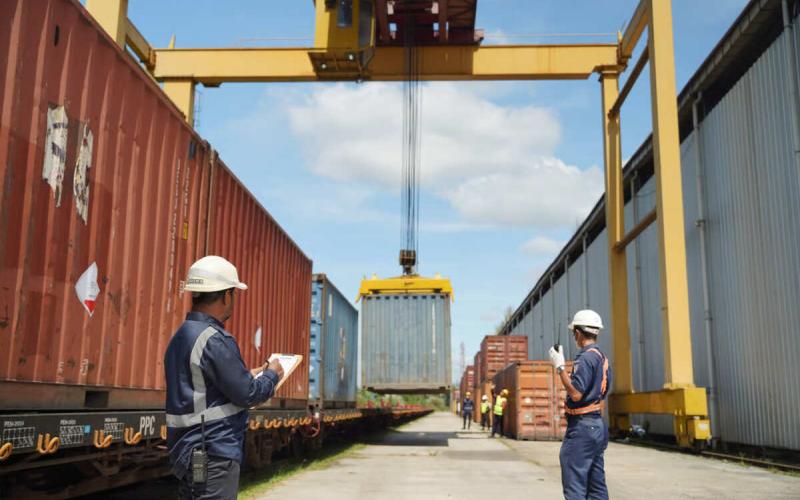 KAI Logistik Kelola 6,8 Juta Ton Angkutan Barang hingga Mei 2026