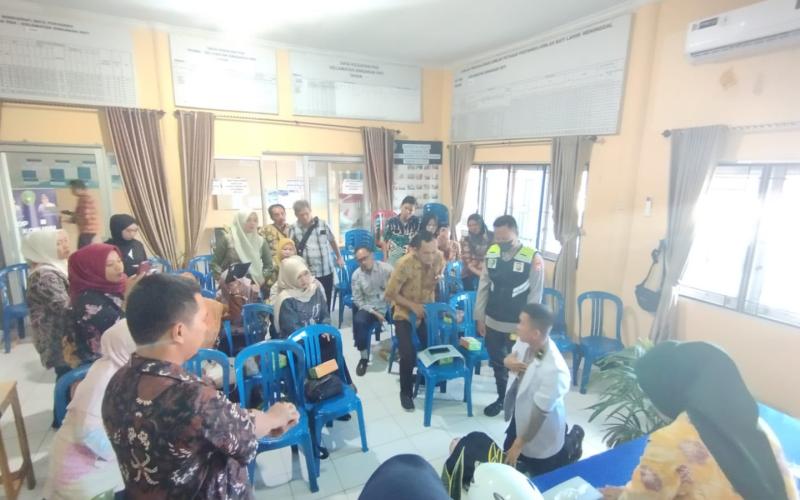 Jasa Raharja Bengkulu Tingkatkan Kesiapsiagaan Masyarakat Melalui Pelatihan PPGD di Kantor Camat Singaran Pati