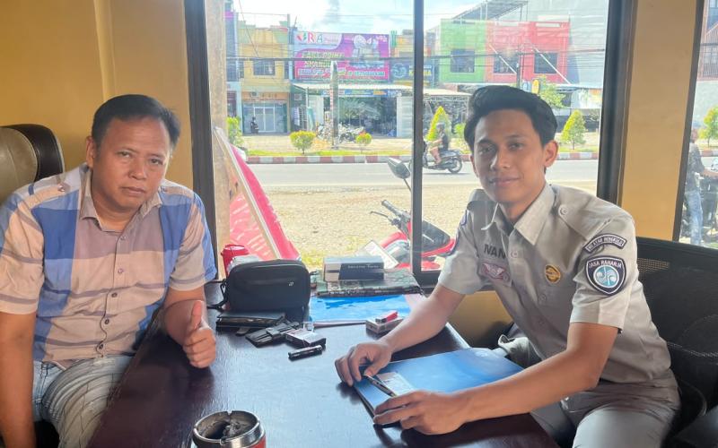 Jasa Raharja Lakukan CRM ke Rafflesia Shuttle Bus