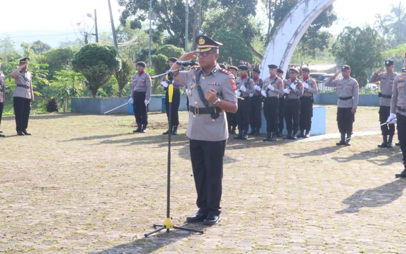 Polres Rejang Lebong Gelar Ziarah Rombongan di TMP Tabarenah