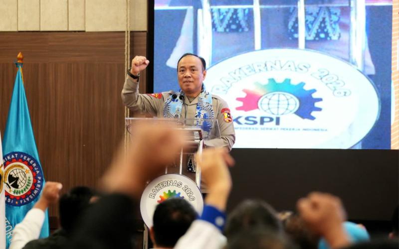 Wakapolri Tegaskan Sinergi Polri dan Buruh untuk Lindungi Hak Pekerja