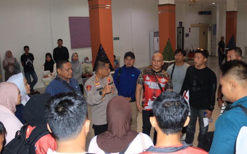 Wakapolda Bengkulu Pesankan Sportivitas dan Keselamatan kepada Atlet Judo 