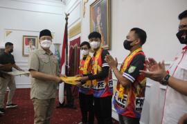 Pelepasan Atlet FreeFire Esport Bengkulu Pada PON XX di Papua 2021