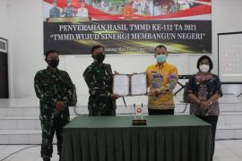 TMMD ke-112 Resmi Ditutup, Kapendam XII/Tpr : Wujud dan Upaya Tingkatkan Kesejahteraan Menuju Indonesia Maju