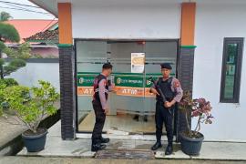 Berikan Rasa Aman Untuk Masyarakat yang Melakukan Transaksi, Sat Samapta Polres Kaur Patroli Objek Vital