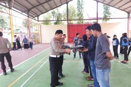 Wujud Perhatian, Polres Kepahiang Motivasi Atlet Bola Voli yang Akan Bertanding