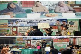 Bhabinkamtibmas Monitoring Pemilihan Ketua RT 05 Kelurahan Pondok Besi 