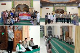 Subuh Keliling, Kapolresta Bengkulu Sambangi dan Berikan Imbaun Kepada Jemaah Masjid Al- Muhajirin 