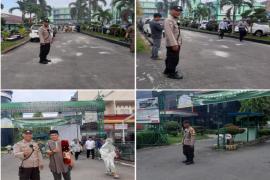 Polresta Bengkulu dan Polsek Jajaran Laksanakan Pengamanan Salat Iduladha 