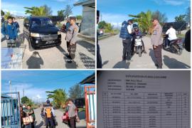 KSKP Pulau Baai Lakukan Monitoring Keberangkatan dan Kedatanagn Kapal KMP Pulo Tello 