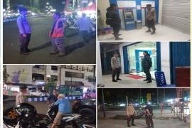 Cegah Tindak Pidana 3C, Polsek Ratu Samban Patroli Objek Vital 