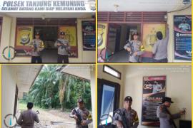 Hari Minggu, Polres Kaur dan Polsek Jajaran Cek Instalasi Listrik Mako 