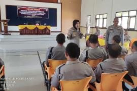 Dit Binmas Polda Bengkulu Lakukan Pendataan, Penertiban dan Pembinaan Serta  Sosialisasi Perpol 1 Tahun 2023 kepada Anggota Satpam Polres Kaur