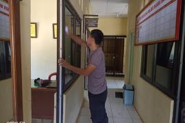 Polsek Muara Sahung Gelar Kebersihan Mako dan Rumdin 