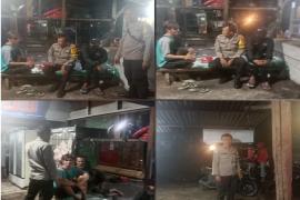 Patroli Malam, Polsek Teluk Segara Sambang dan Berikan Imbauan Kamtibmas Kepada Remaja 