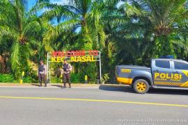 Polsek Nasal Patroli Rutin Sambangi Objek Vital 