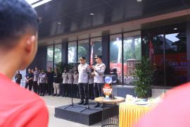 Wujudkan Pemilu Damai 2024, Polri Bersama Wartawan Gelar Bhayangkara Presisi Seven Soccer Cup