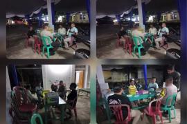 Cegah Gangguan Kamtibmas, Personel Polsek Muara Bangkahulu Patroli Sambang