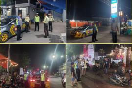 Jaga Keamanan, Personel Polsek Ratu Samban Patroli Keliling