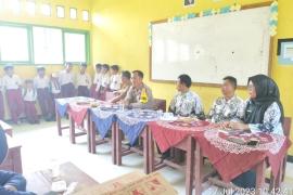 Polsek Kaur Selatan Gelar Problem Solving Terkait Perusakan Sarana Olahraga di SDN 18 Kaur 