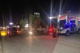 Pantau Situasi Kamseltibcarlantas di Seputaran Kota Bintuhan, Polres Kaur Patroli Blue Light 