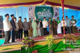Kapolsek Nasal Hadiri Pengajian Tahun Baru Islam di Desa Sinar Banten