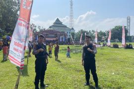 Pagelaran Minggu Kliwonan Paguyuban Masyarakat Jawa Bengkulu, Polres Kaur Berikan Pengamanan Terbuka dan Tertutup