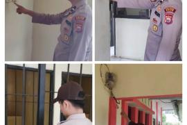 Polres Kaur dan Polsek Jajara, Cek KWH Meter dan Jaringan Instalasi Listrik Disetiap Ruang Bangunan Gedung