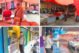 Pulsubsektor Pasar Minggu Sambang Kamtibmas Bersama Pedagang