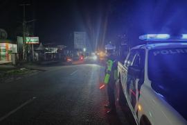 Polres Kaur Patroli Blue Light Pantau Arus Lalin dan Cegah Laklantas