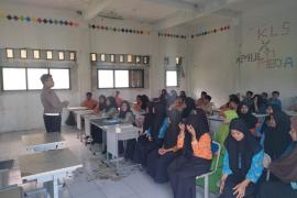 Cegah Pelanggaran, Unit Kamsel Satlantas Polres Kaur Berikan Edukasi Tertib Beralu Lintas di SMKN 07 Tecnoreneur Kaur 