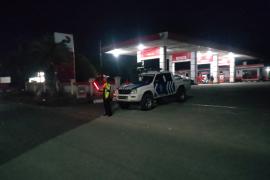 Pastikan Aman dan Lancar, Sat Lantas Polres Kaur Pantau Situasi Kamseltibcarlantas 