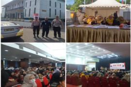 Personel Polsek Gading Cempaka, Monitoring Kegiatan JOB Fair Poltekes Kemenkes 