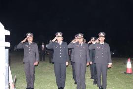 Kapolres Kaur Pimpin Upacara Apel Kehormatan dan Renungan Suci di TMP Padang Kempas 