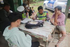 Satuan Lalu Lintas Polres Mukomuko Gelar Pemeriksaan Kendaraan Bermotor
