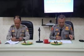 Polres Kepahiang Gelar Latihan Pra Operasi Bina Waspada Nala 2023