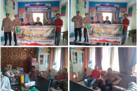 Polsek Ratu Samban, Gelar Jumat Curhat di Kantor Camat  