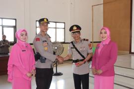 Kapolres Kaur Pimpin Sertijab, Kapolsek Kota Manna Jabat Kasat Lantas Polres Kaur