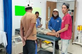 Senggol Kabel Telanjang, Pekerja Tersengat Aliran Listrik dan Pingsan