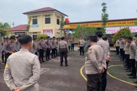 Polres Kaur Gelar Latihan Dalmas Awal kepada Personel