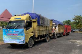 Polres Kaur Hadir dan Berikan Pengamanan Kegiatan Launching Penyalurana Cadangan Pangan 